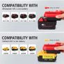 Battery Adapter for Craftsman 20V Tools for DeWalt 20V and for Milwaukee 18V Li-on Battery Convert to for Craftsman Power Tool Image 2