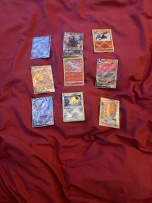 Pokemon card bundle whit free binder included