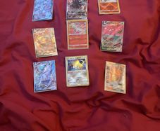 Pokemon card bundle whit free binder included