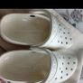 white ladies Crocs Image 2