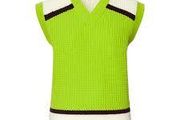 Marni x Uniqlo V-Neck Knit Vest Lime Green Size XS