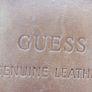 Guess Gold Tan Python Leather Embossed Cuff Band Glitz Watch-u0225l2 Image 8