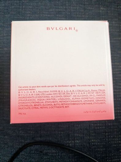 Bvlgari Perfume 40 ml