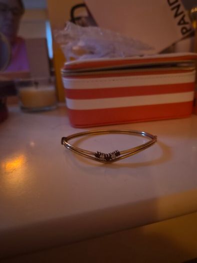 Rolled gold bangle