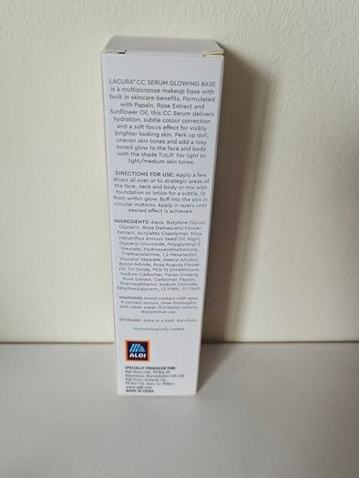 CC Serum  Glowing base Lacura New