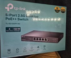 TP Link 5-Port PoE++ Gig Port Switch