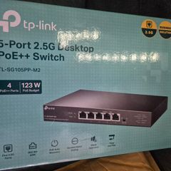 TP Link 5-Port PoE++ Gig Port Switch