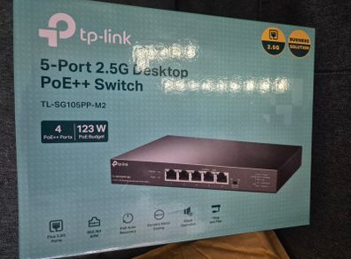 TP Link 5-Port PoE++ Gig Port Switch