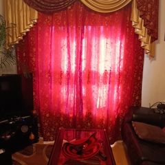 Beautiful Living Room Window Curtains, Blinds &  all Accessories.