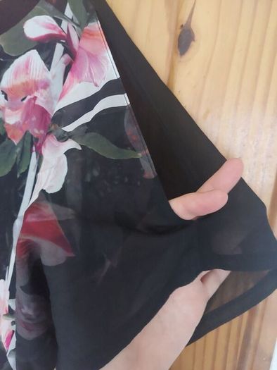 Wallis floral handkerchief top (free post)