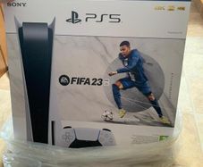 Playstation 5, FIFA 23 edition, unopened.