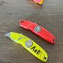 Hultafors Knife / Stanley Knife Yellow / Orange Image 3