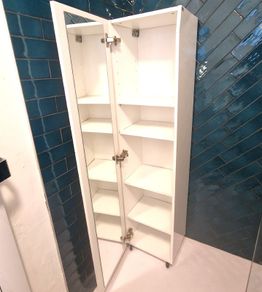 Bathroom Cabinet Large White Cersanit