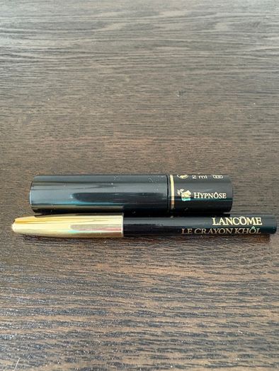 Lancome mascara and eyeliner (Black)