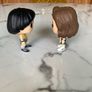 stranger things Mike and 11 Funko Pops with xxl Pull and Bear T shirt Image 7