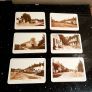 Brand New Vintage Odiham London early 20th century Coasters Image 2