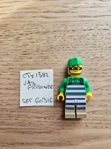 lego cty1382 jail prisoner, set 60316