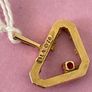 9 crt Gold with Ruby Pendant Image 2