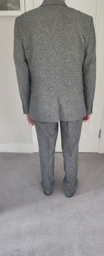 Next wool rich mens two piece suit only worn a couple of times. Jacket 44 slacks waist 34 length 33