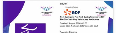 Track Cycling Tickets