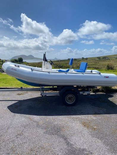 5m hypalon Rib. (NO ENGINE)