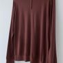 Jaeger Merino Wool and Silk Half Zip Jumper Image 7