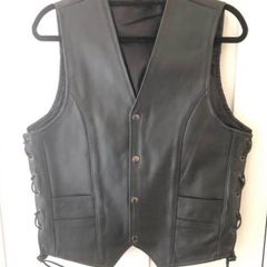 Brand New leather unisex Biker jacket.
