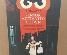 sensor activated clown