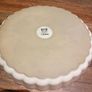 IKEA White Ceramic Fluted Pie Baking Dish Image 2