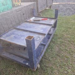 Steel heavy duty trolley