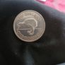 1942 New Zealand Silver One Florin Coin Image 2