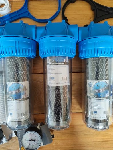 Complete 3-Stage Whole House Water Filtration & Softening System - Brand New