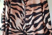 River Island Animal Print Shirt UK 8 - January Clearance