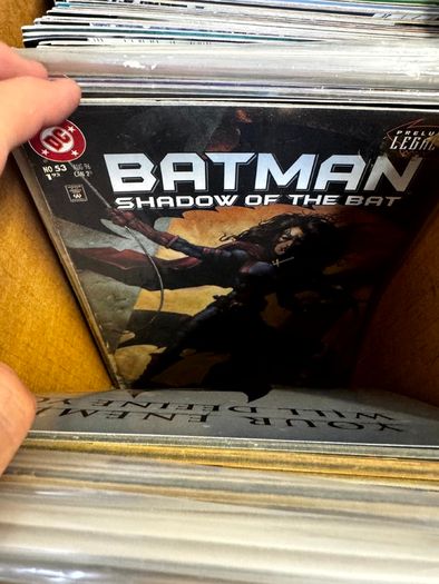 DC Long Comic Box w 250 comics for Sale (2)