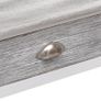Console Table Grey 90x30x77 cm Wood Image 7