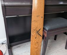 oak Whisky Barrel Stave Clock