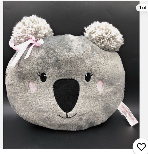 New Look Koala Bear Head Cushion Pillow