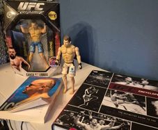 Ufc book and figure bundle
