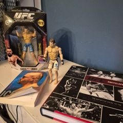 Ufc book and figure bundle