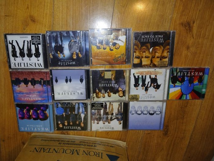 Collection of 13 Westlife CDs