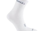 Hilly Unisex Running Socks Lightweight Anklet White & Grey Lite Zero Cushioning Size UK3-5.5 CAN POST