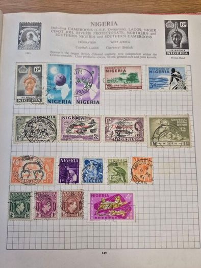 Stamps of the world stanley gibbson album