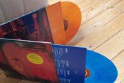 RARE Alice in Chains Jar of Flies/Sap 2010 2LP Orange/Blue Vinyl