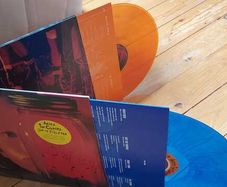 RARE Alice in Chains Jar of Flies/Sap 2010 2LP Orange/Blue Vinyl
