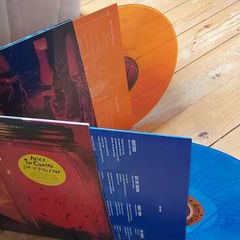RARE Alice in Chains Jar of Flies/Sap 2010 2LP Orange/Blue Vinyl