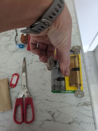 Three Cylinder Key Locks