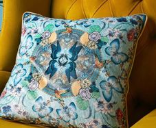 4 Matthew Williamson Feather Filled Cushions