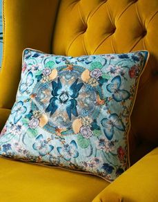 4 Matthew Williamson Feather Filled Cushions