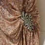 Sequin gold dress Image 9
