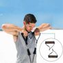 37844 11Pcs Resistance Bands Set Pull Rope Gym Home Fitness Workout Crossfit Yoga Tube Image 8